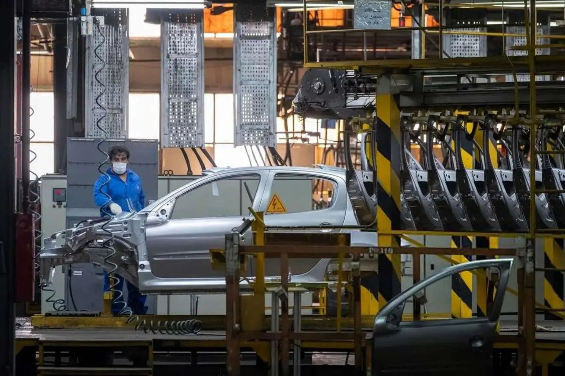 خط تولید خودرو