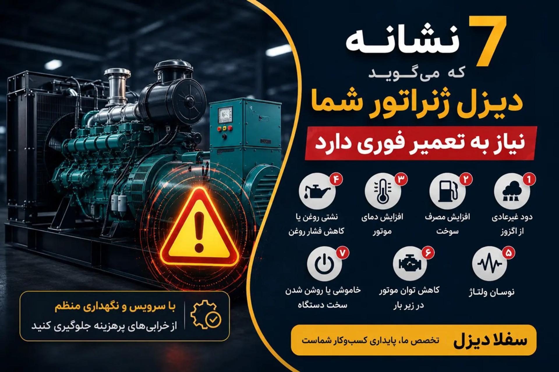 تعمیر دیزل ژنراتور