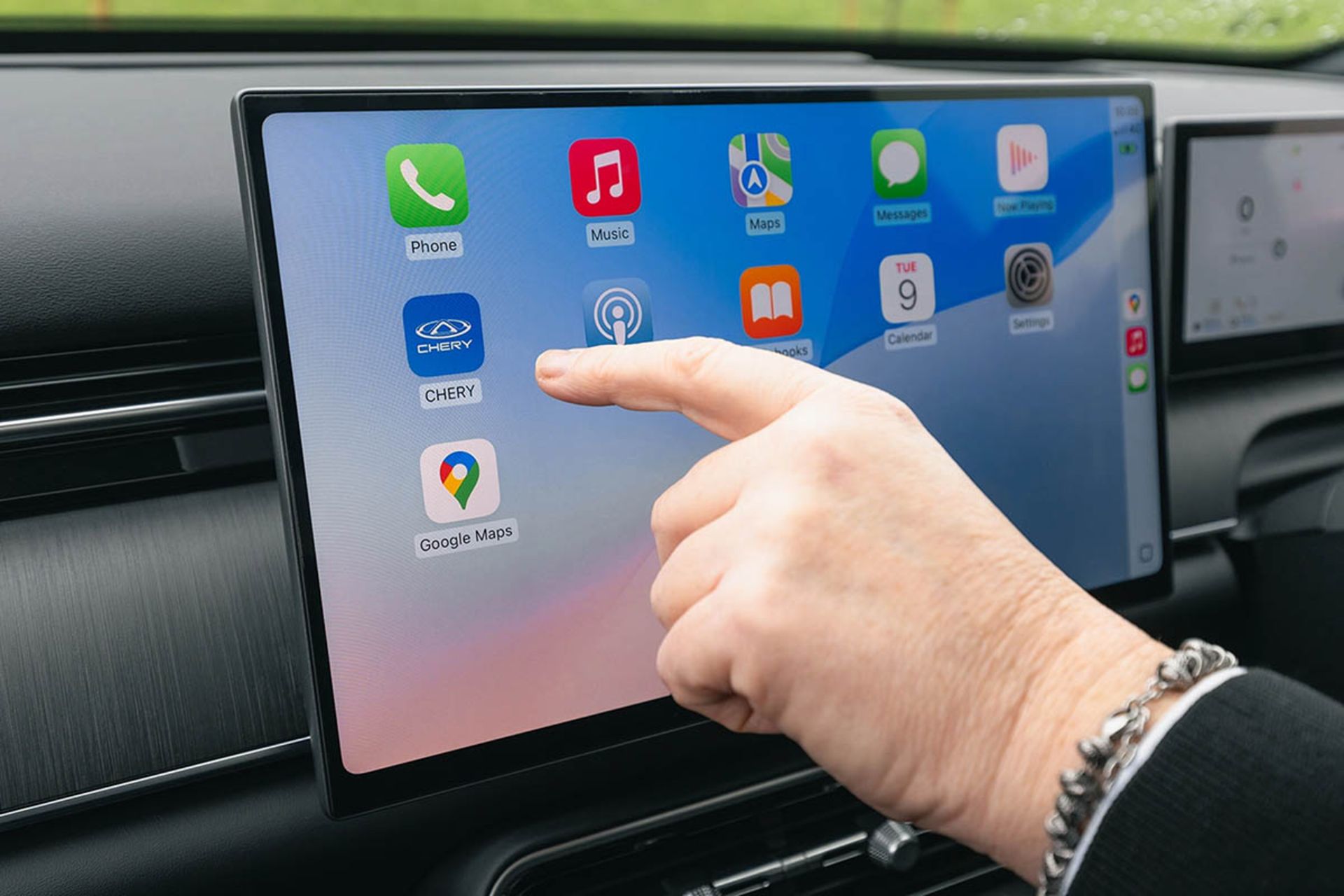 نمایشگر چری تیگو 9