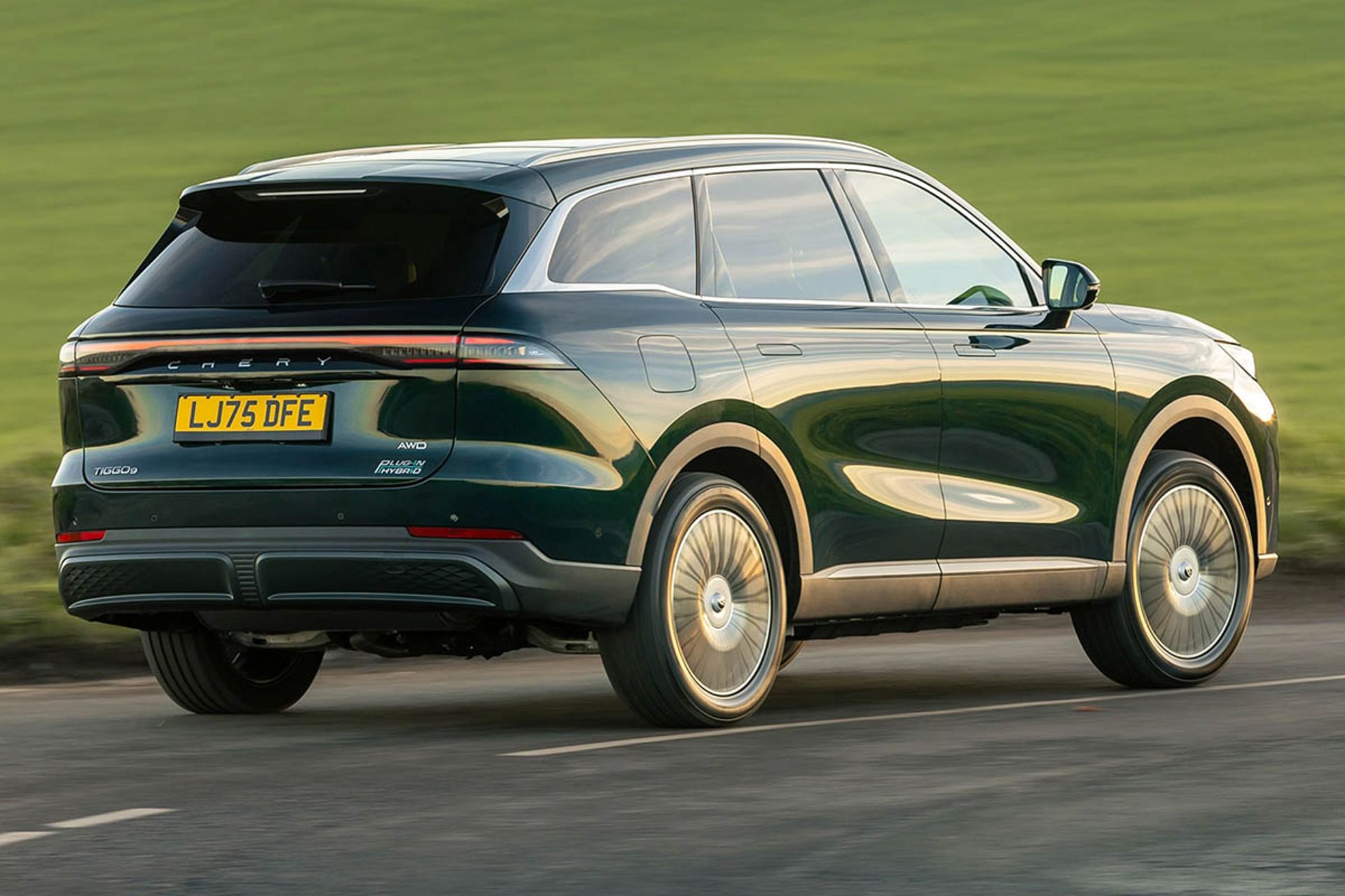 چری تیگو 9 در جاده 