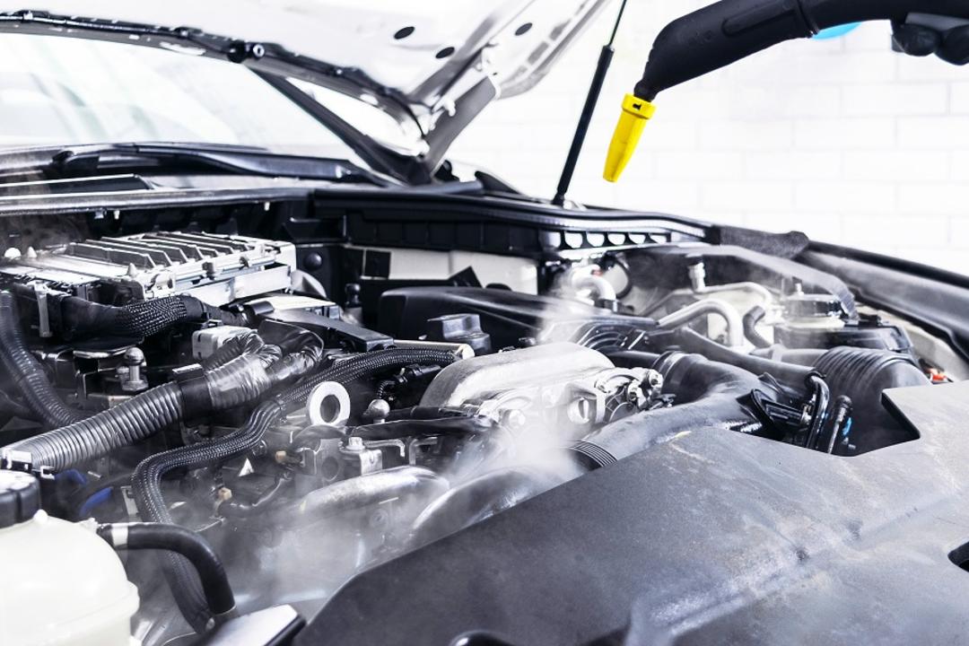 بخارشویی موتور شویی