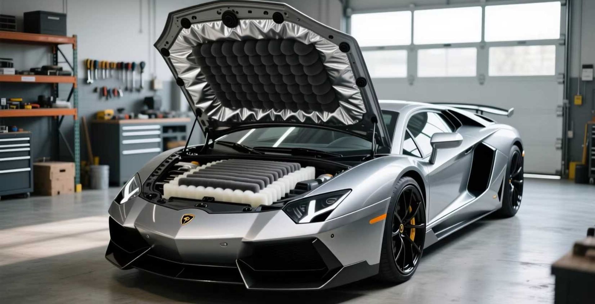 کاهش صدای موتور خودرو