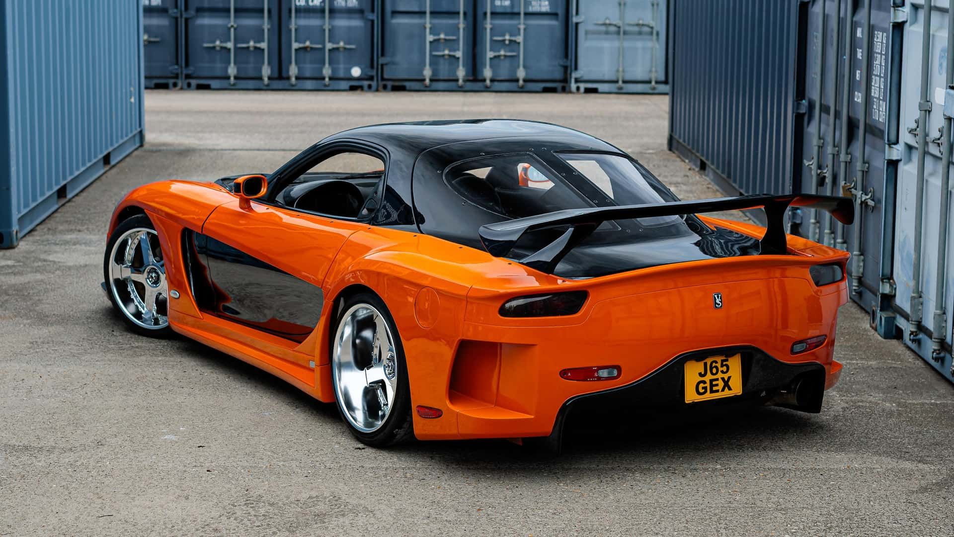مزدا RX-7 سریع و خشن 