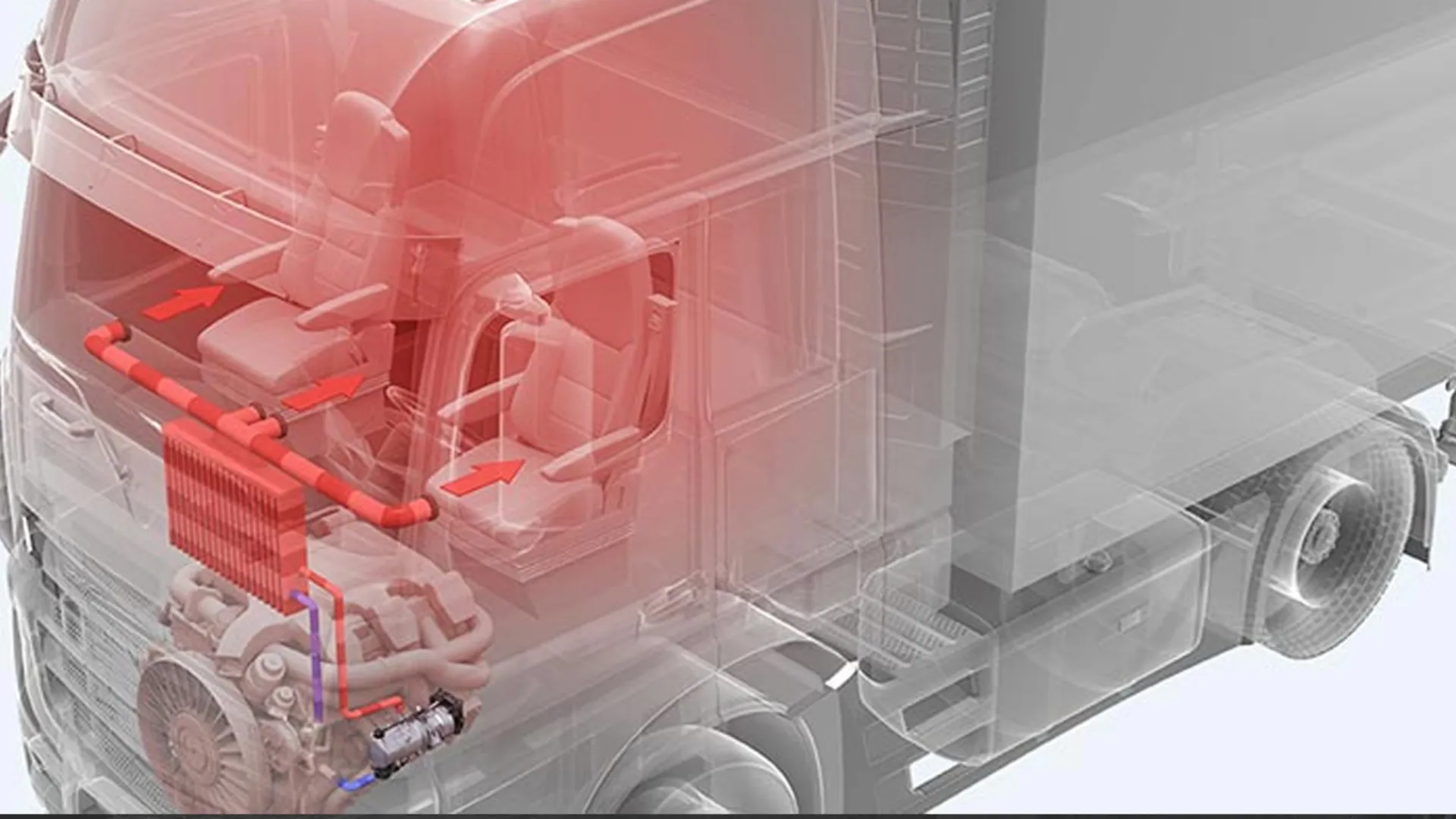 بخاری درجا کامیون