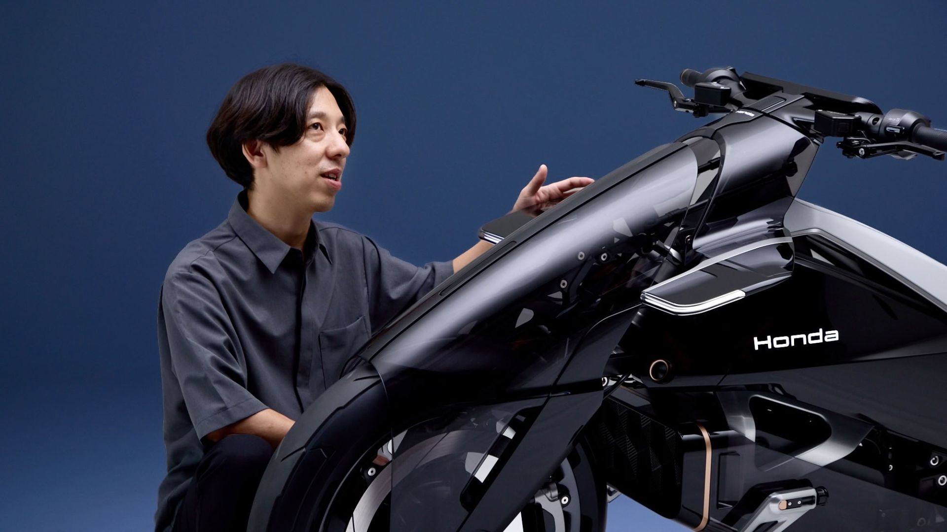 طراحی موتور هوندا ev اوتلاینر کانسپت