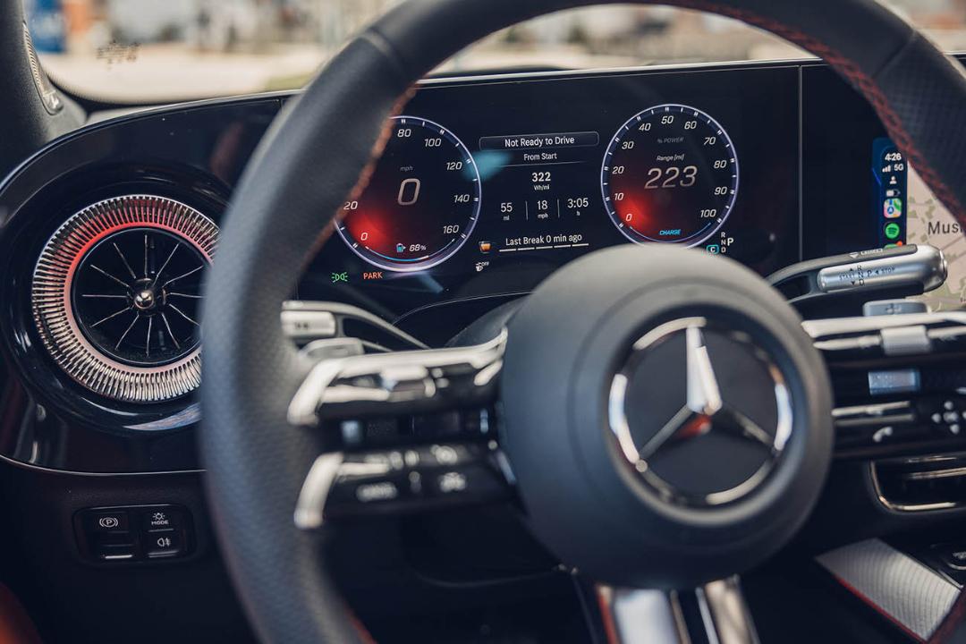 فرمان مرسدس بنز CLA250 برقی