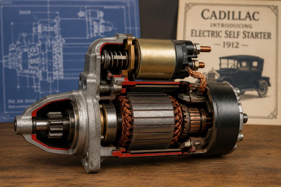 Delco start starter engine