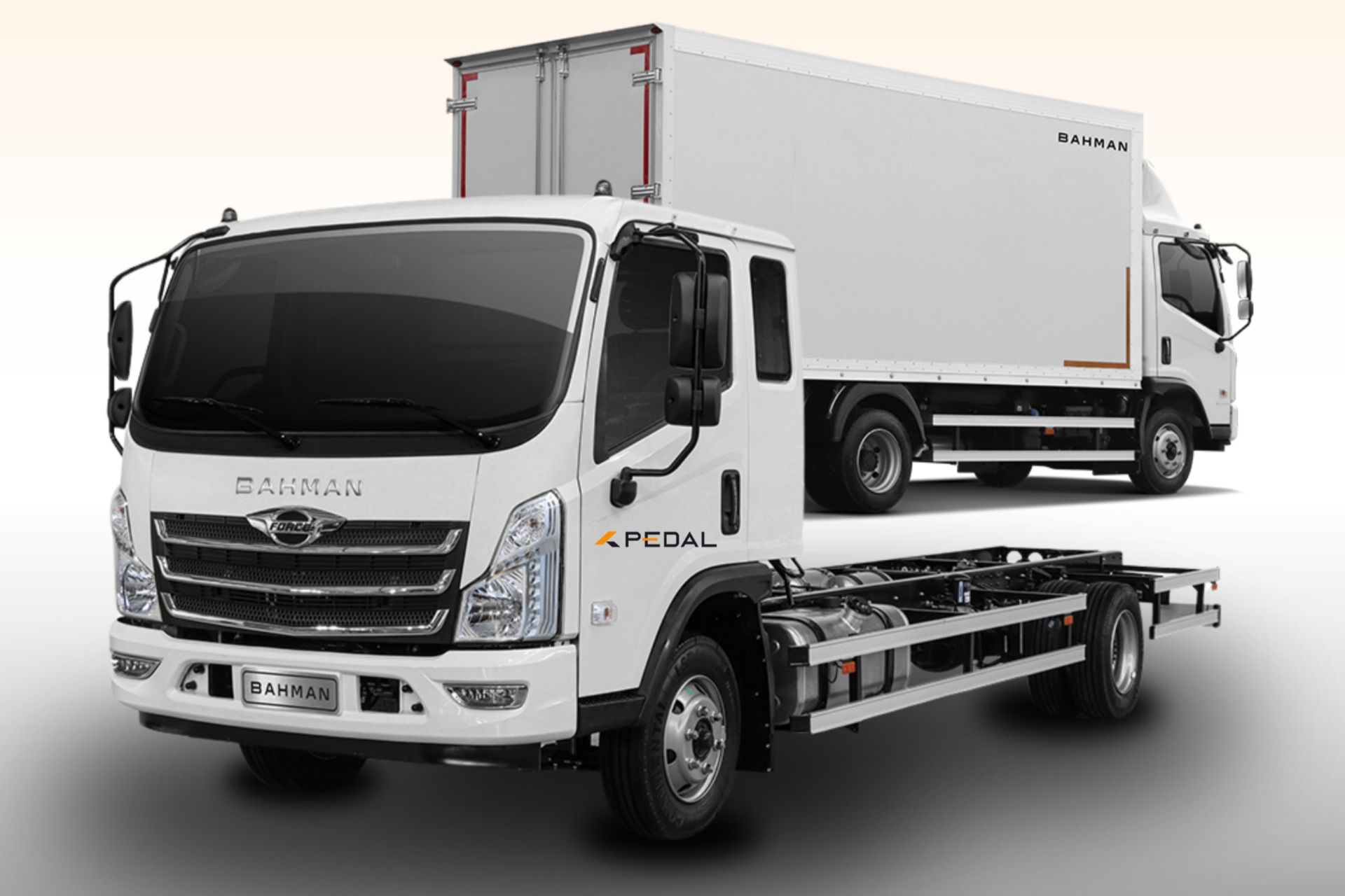 کامیونت فورس 6 تن بهمن دیزل