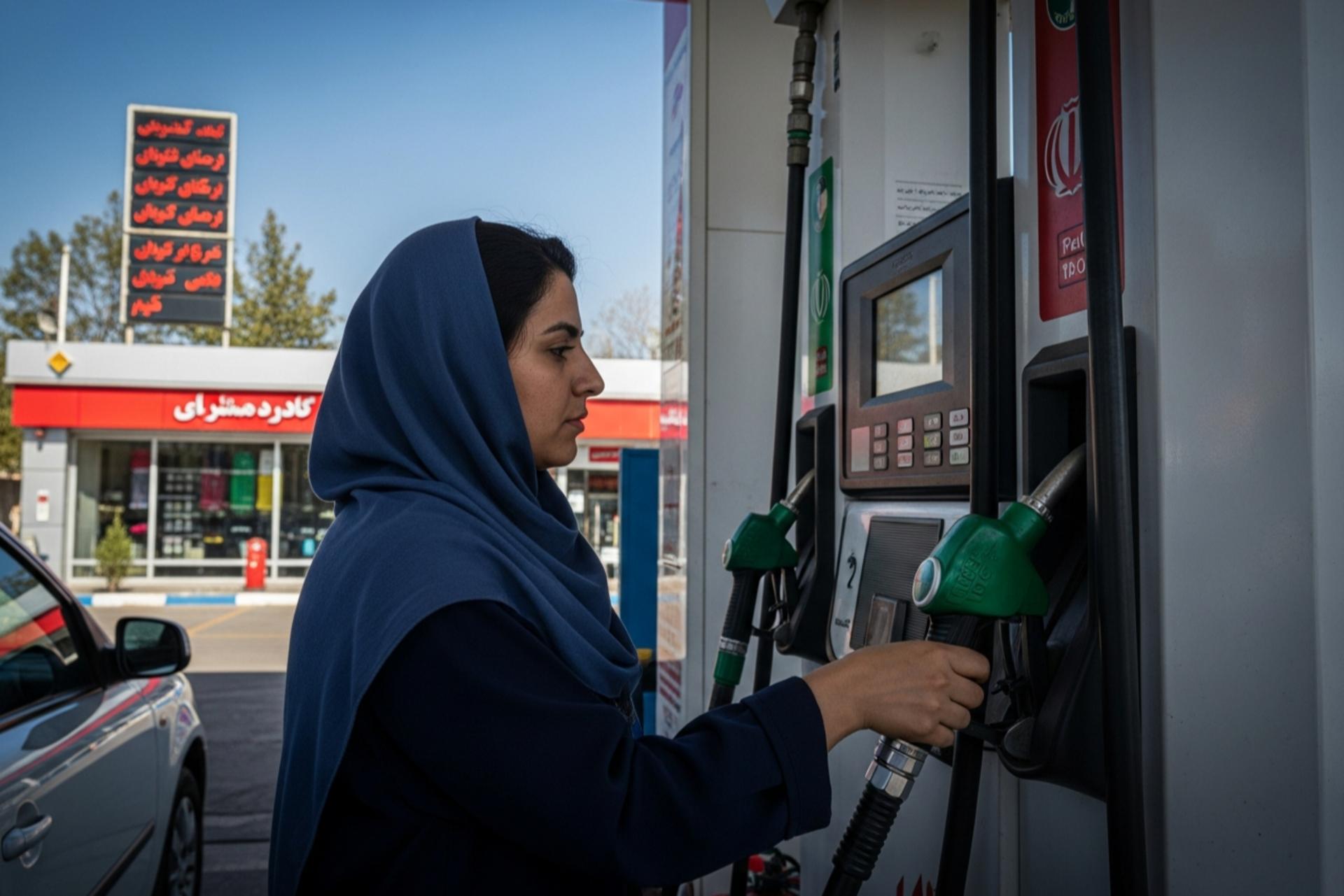 استفاده از کارت سوخت در پمپ بنزین