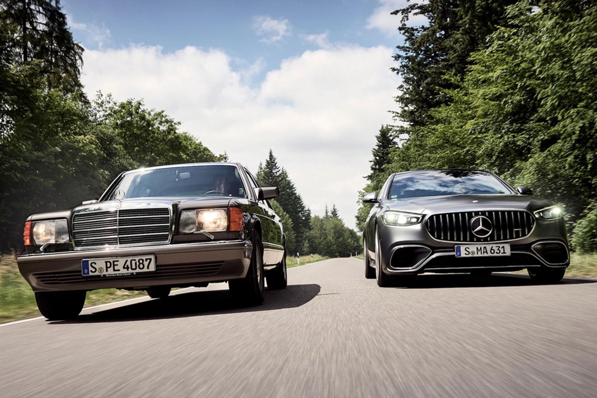 مرسدس S کلاس W126 در برابر AMG S63