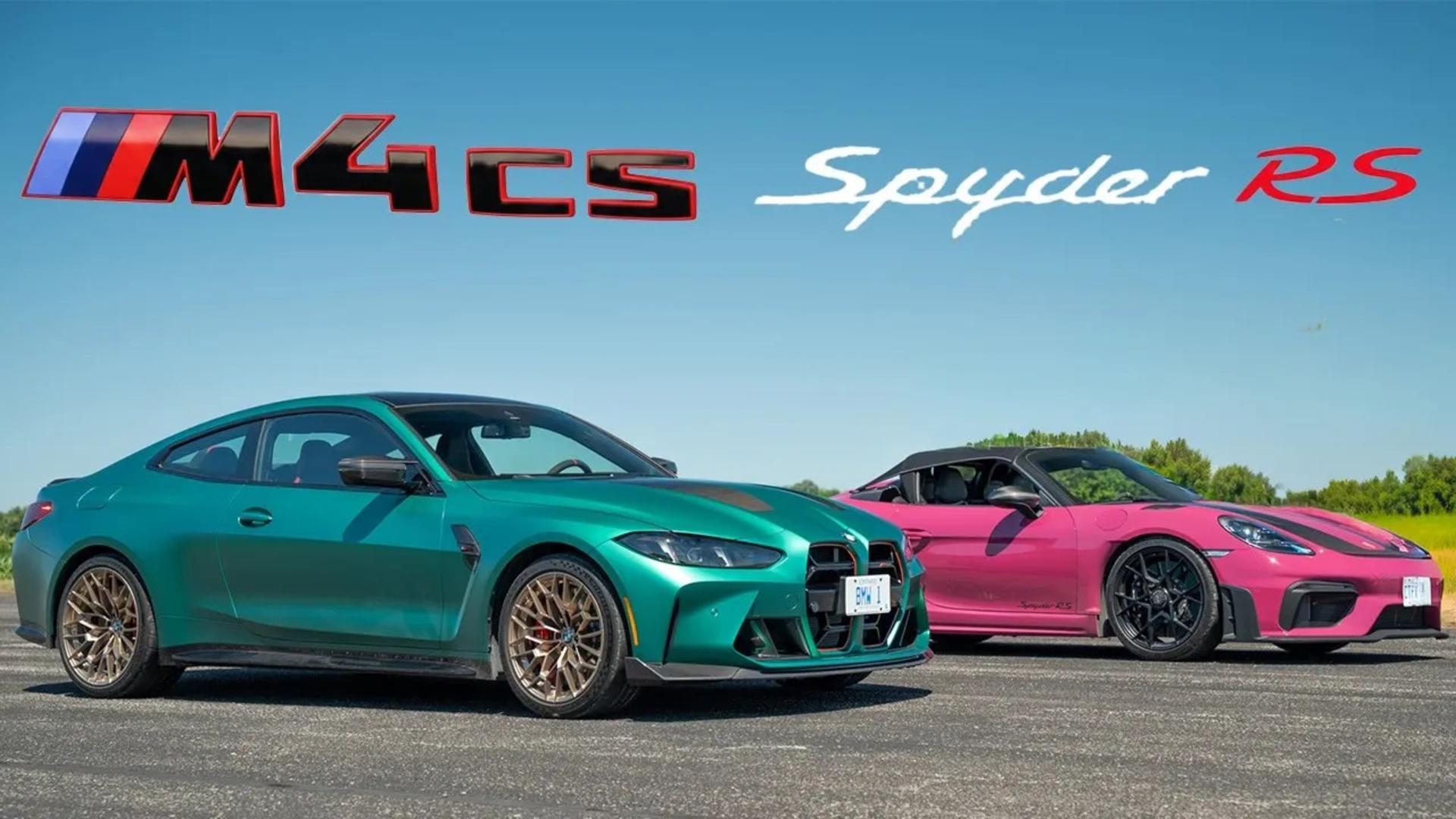 نبرد پورشه اسپایدر و بی ام و M4