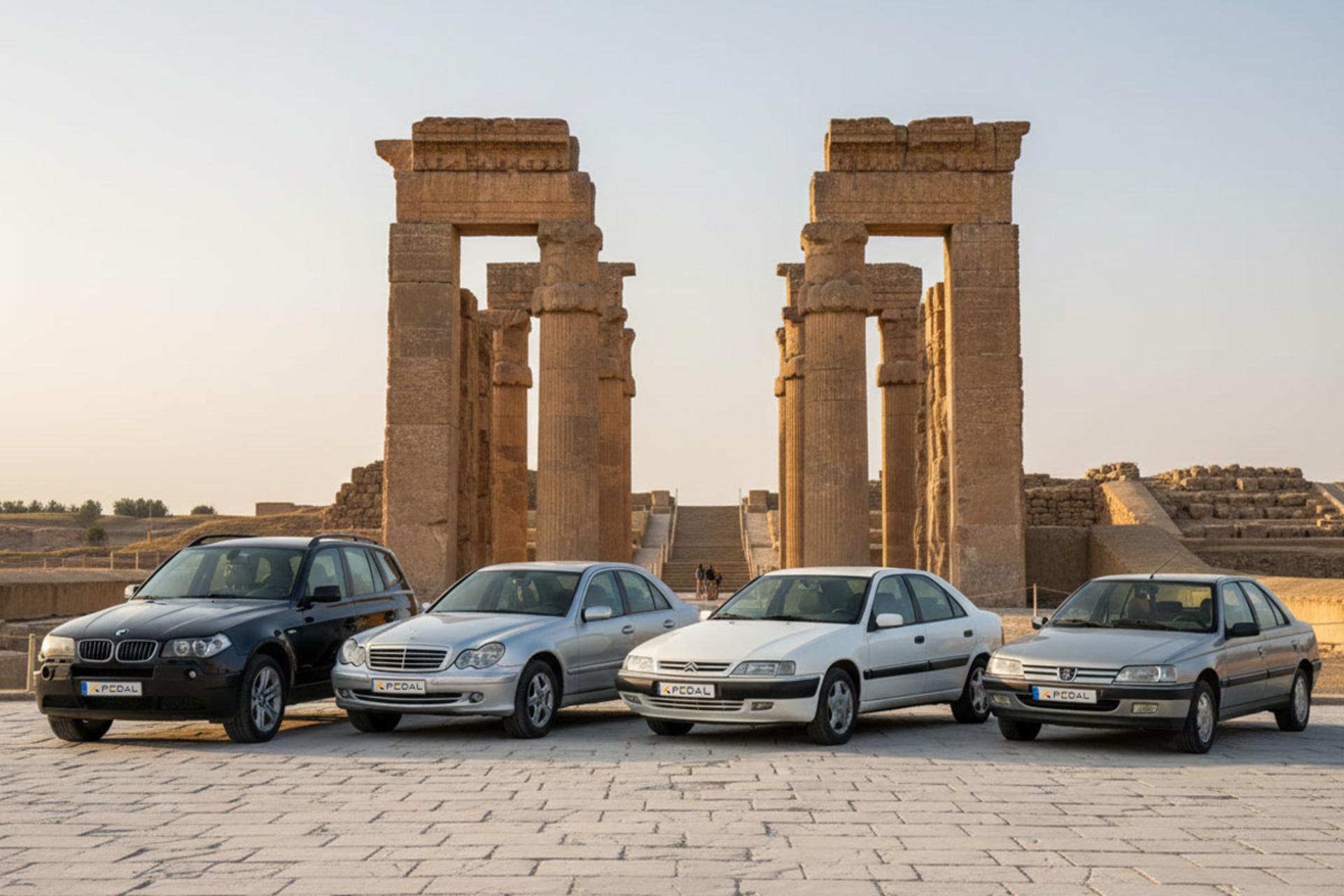 قیمت خودروها در سال 1382 تا 1386