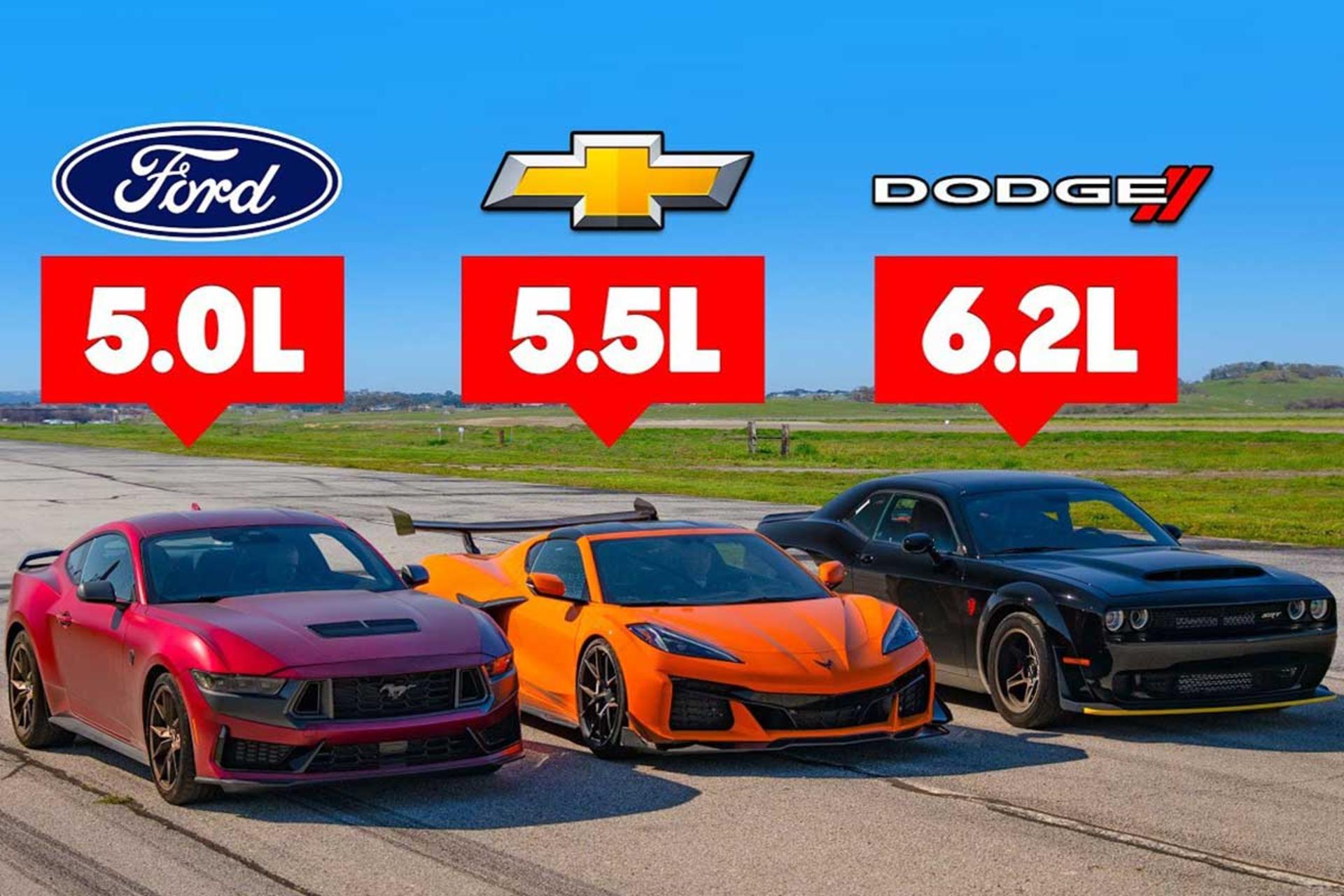 درگ کوروت موستانگ چلنجر