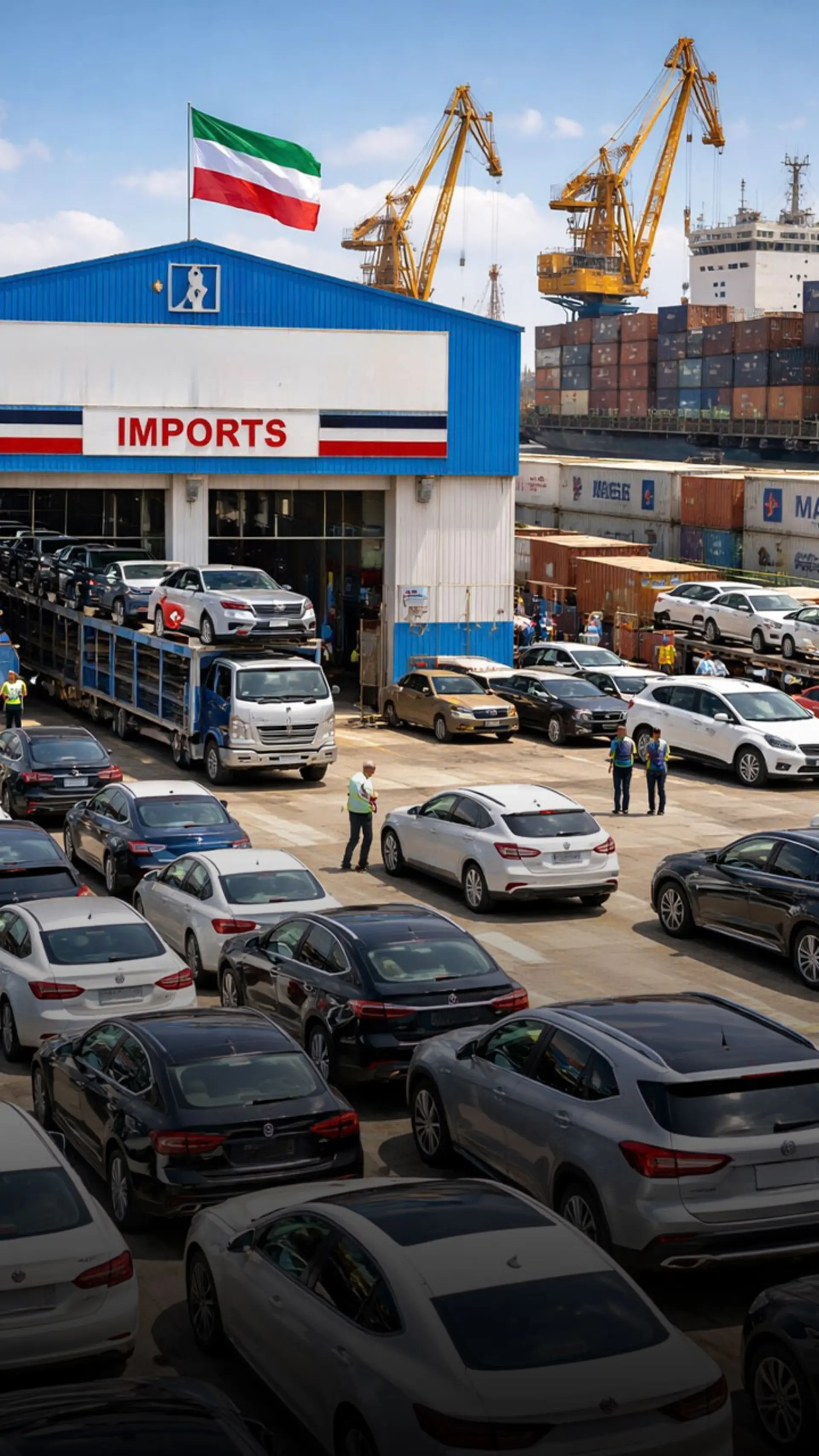 واردات خودرو متوقف شد ؟