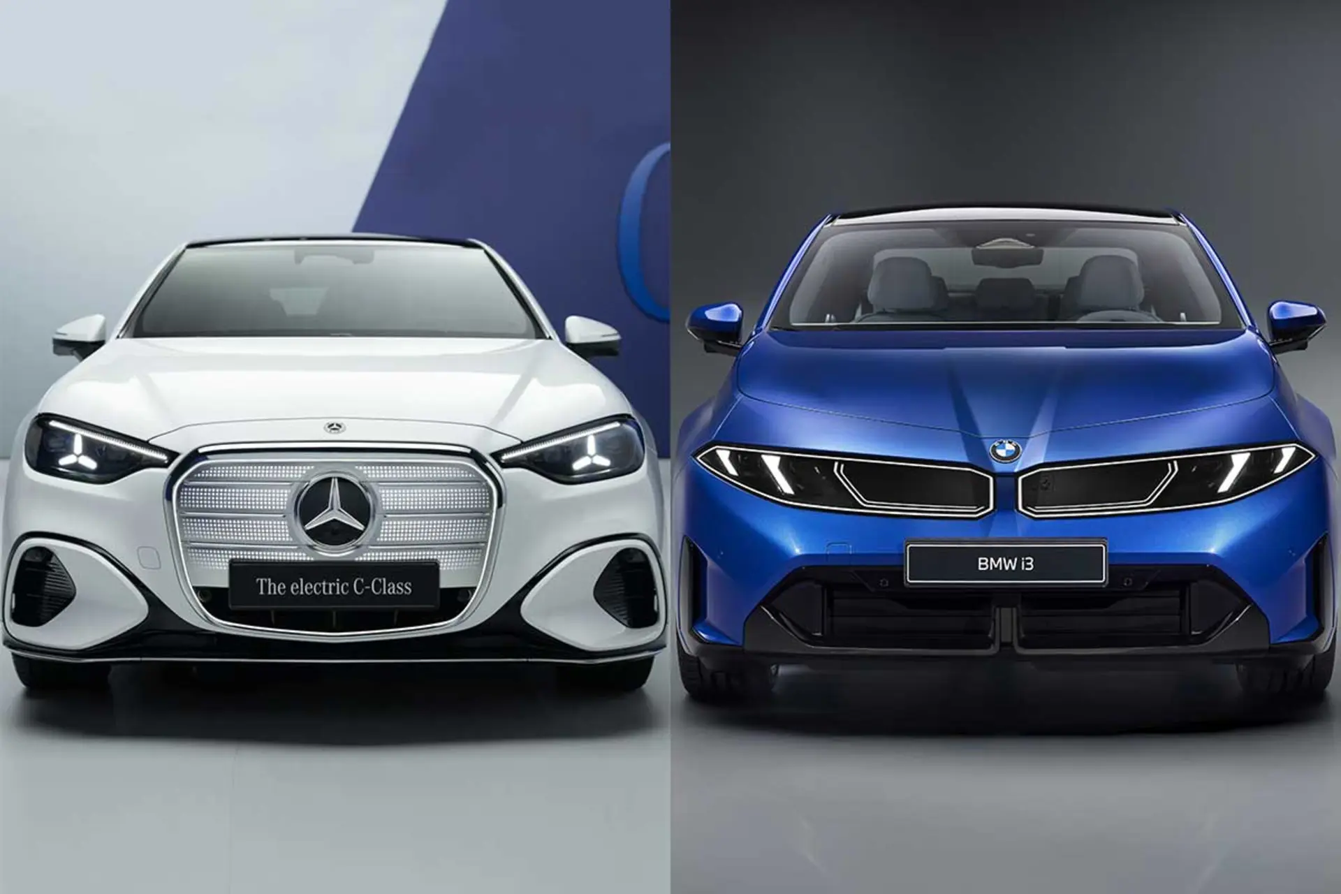 مقایسه مرسدس بنز C کلاس برقی و بی‌ام‌و i3 جدید