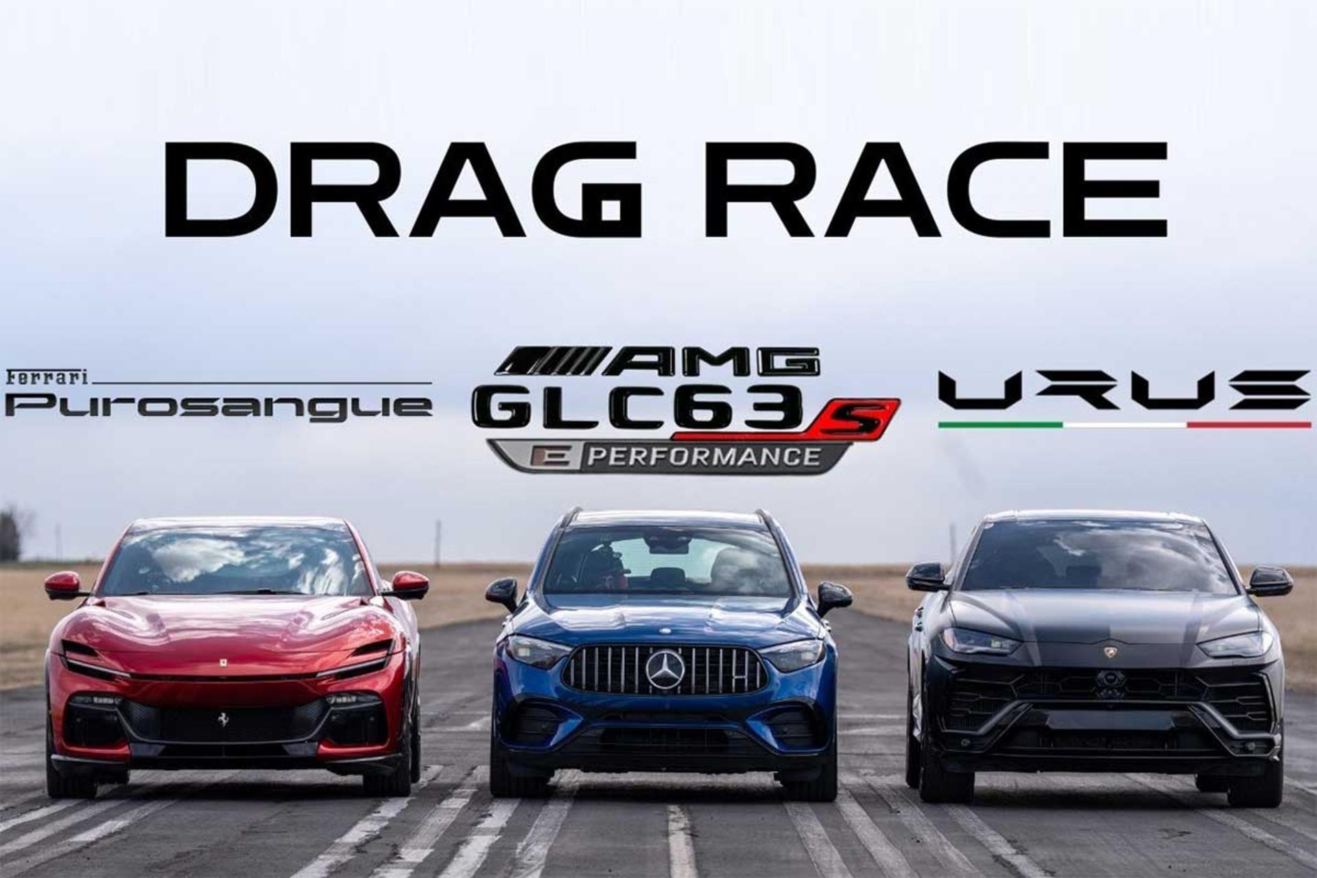مرسدس GLC63 با شاسی‌بلندهای لامبورگینی و فراری