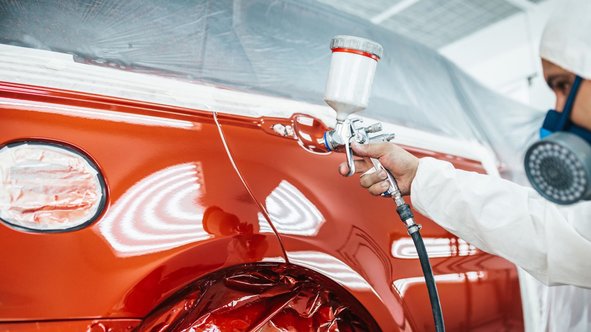 رنگ آمیزی ماشین