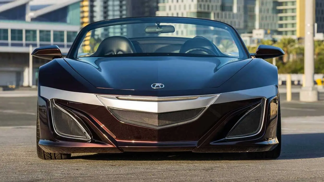 نمای جلوی آکورا NSX آیرون من / مرد آهنی / تونی استارک