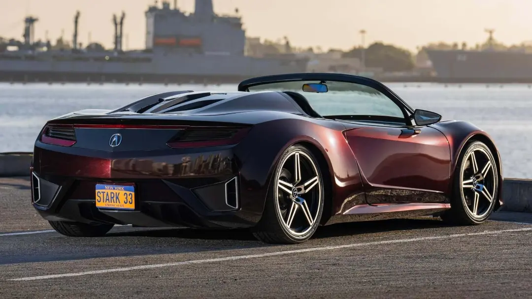 نمای عقب آکورا NSX آیرون من / مرد آهنی / تونی استارک
