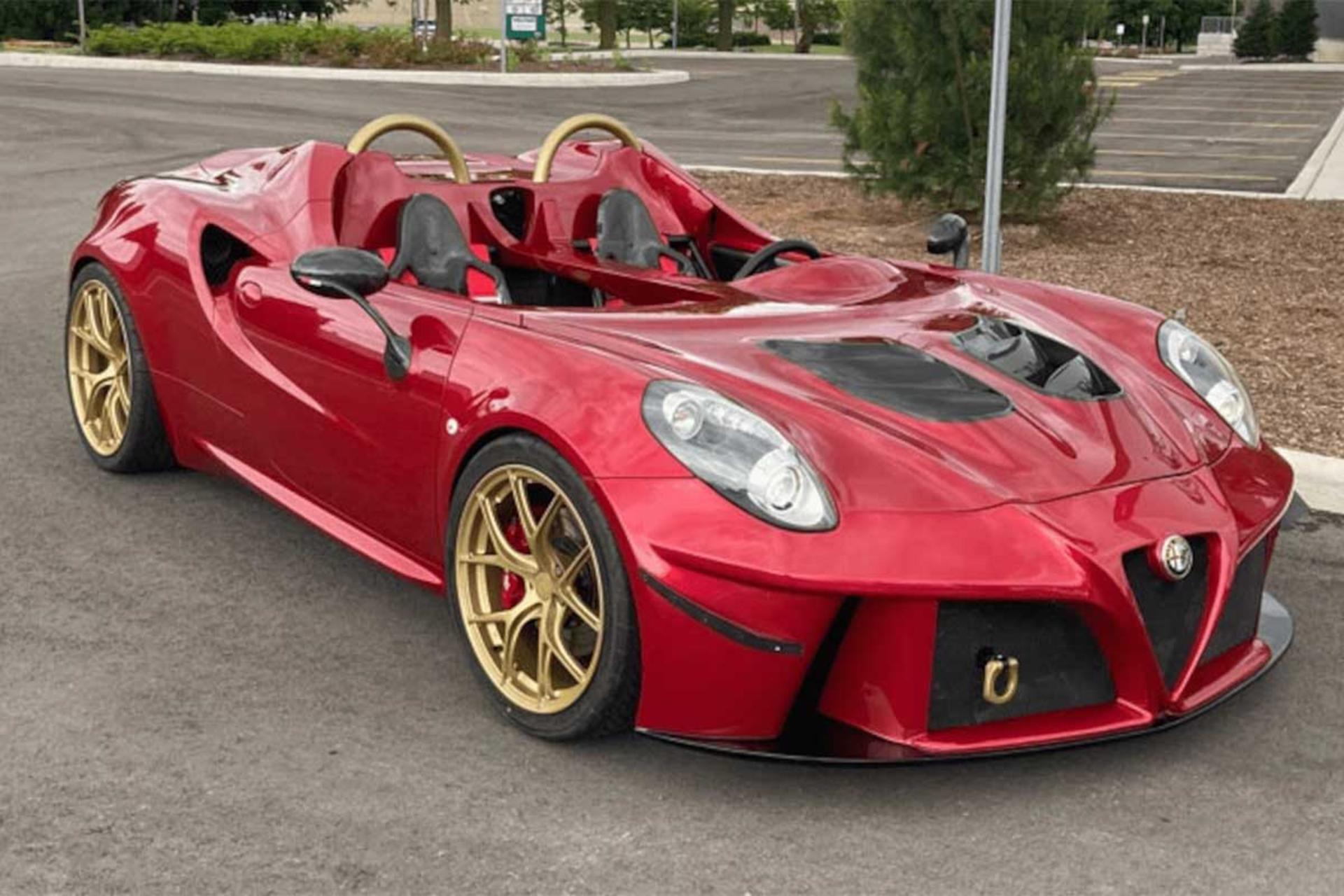 آلفارومئو 4C اسپیدستر