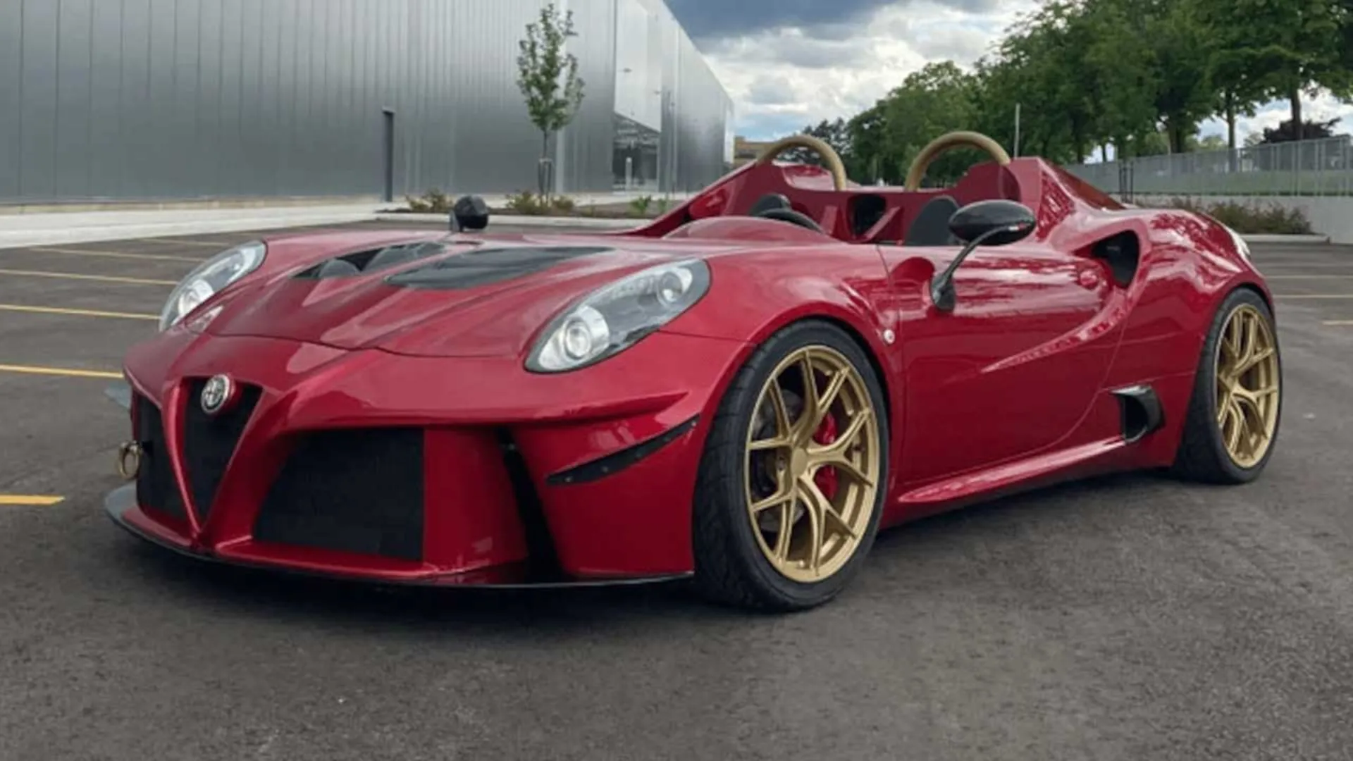 آلفارومئو 4C اسپیدستر