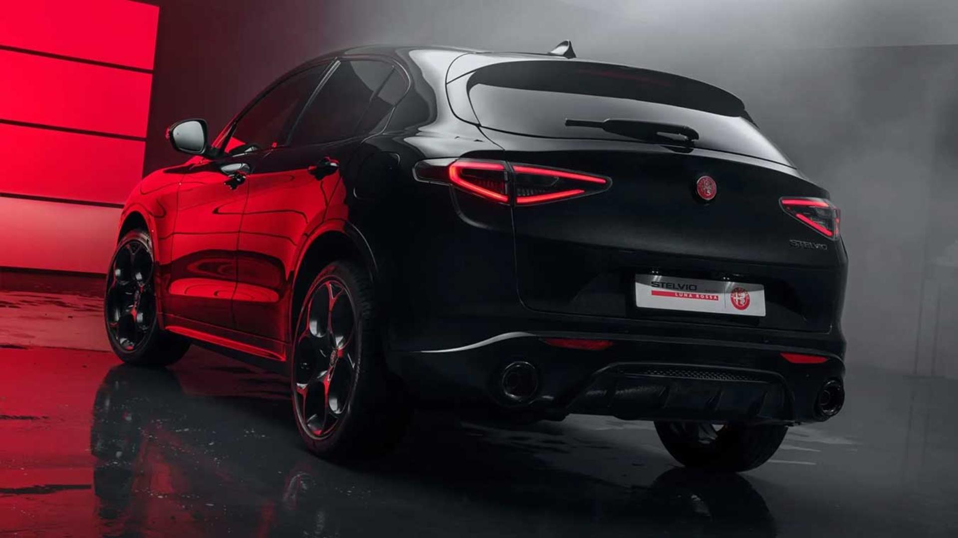 خودروی آلفارومئو استلویو (Alfa Romeo Stelvio) با ویرایش ویژه لونا روسا در استودیو