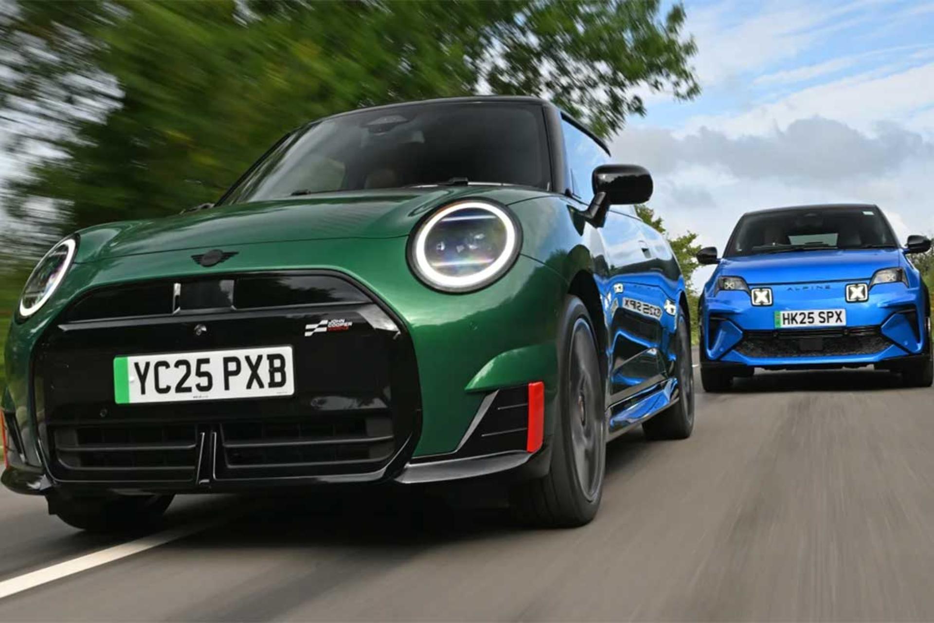 نبرد آلپین A290 و مینی JCW