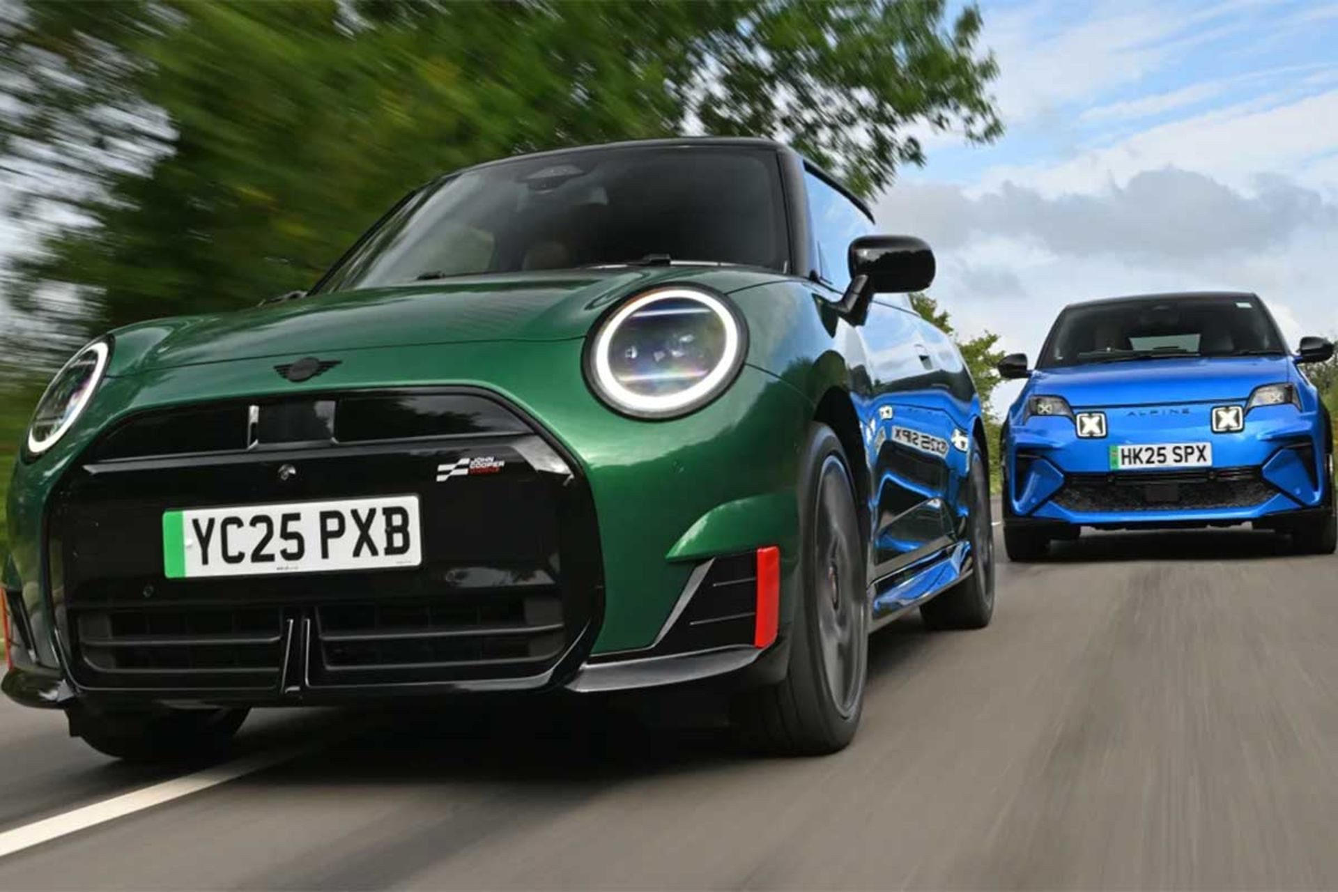 نبرد آلپین A290 و مینی JCW