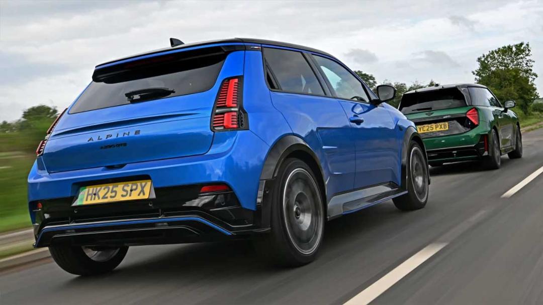 نبرد آلپین A290 و مینی JCW