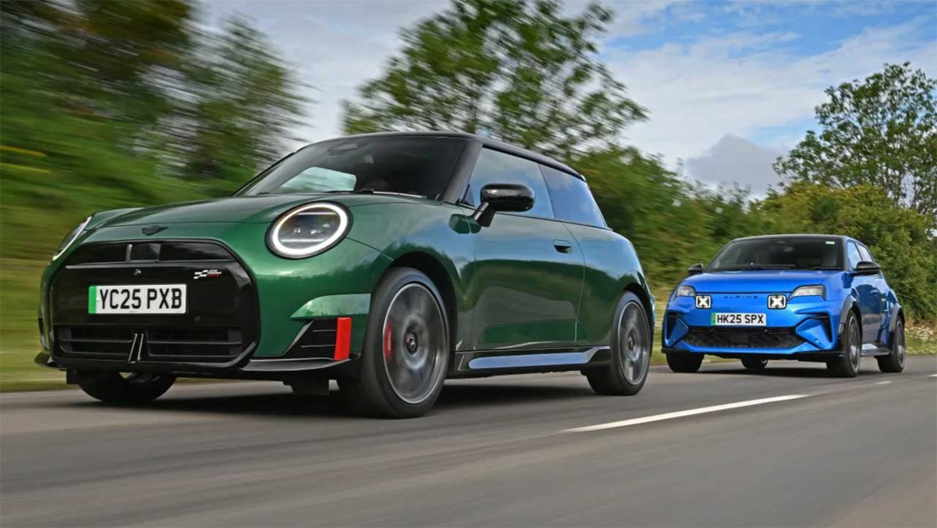 نبرد آلپین A290 و مینی JCW
