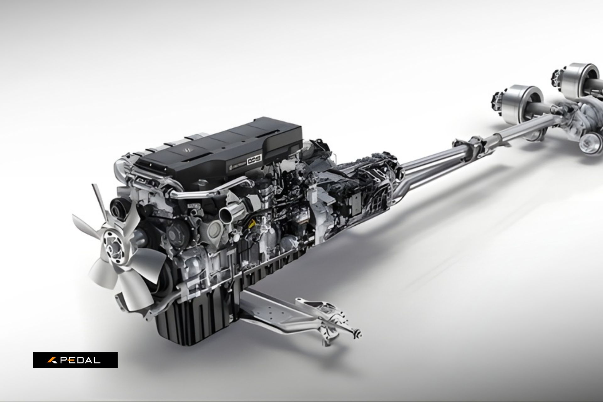 سیستم انتقال قدرت کامیون