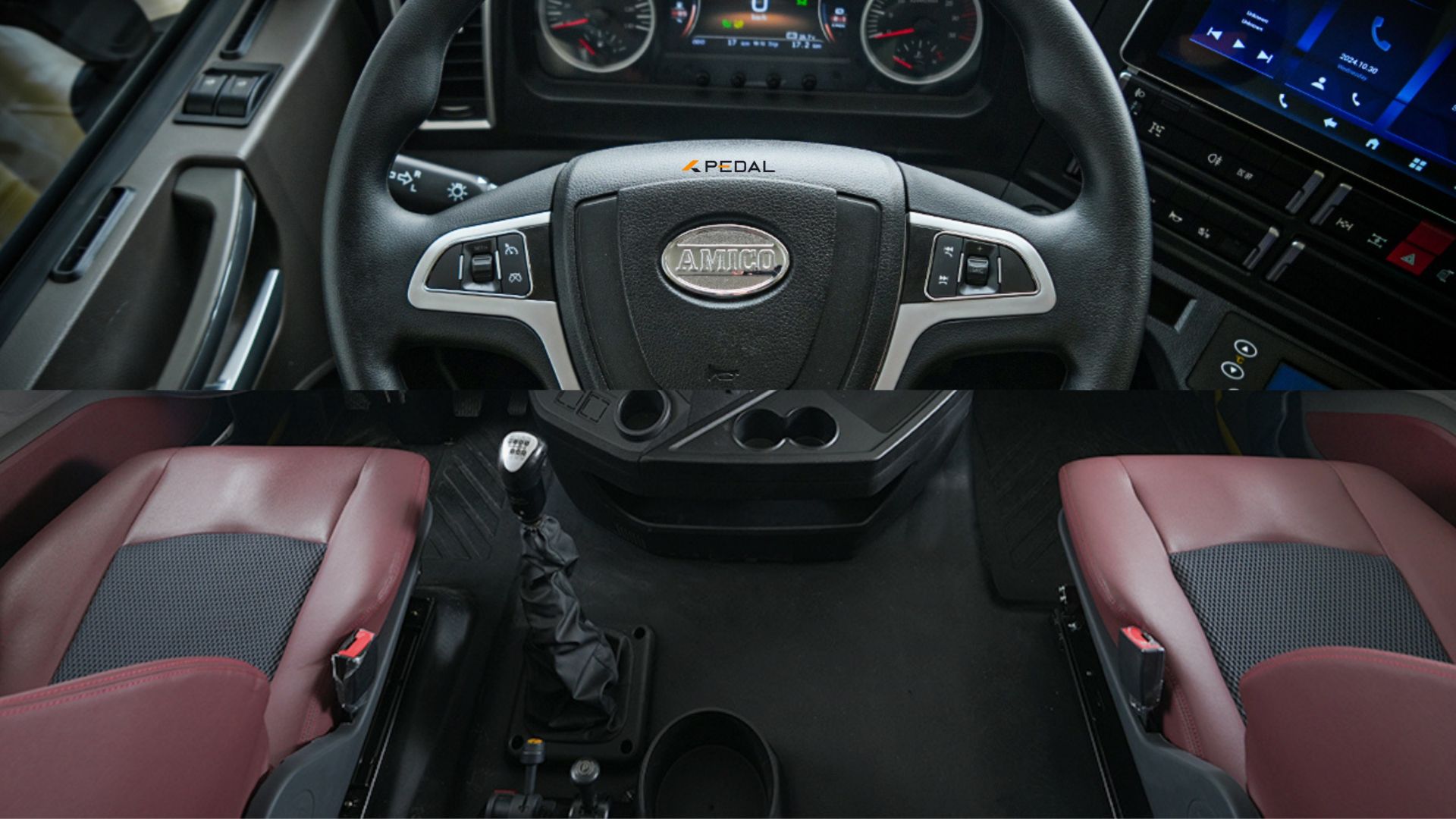 امکانات کامیون کمپرسی آمیکو M2631D نیو