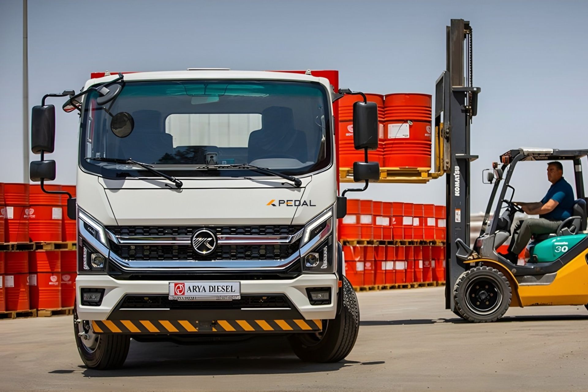 باربری کامیونت کاما 9.2 تن 