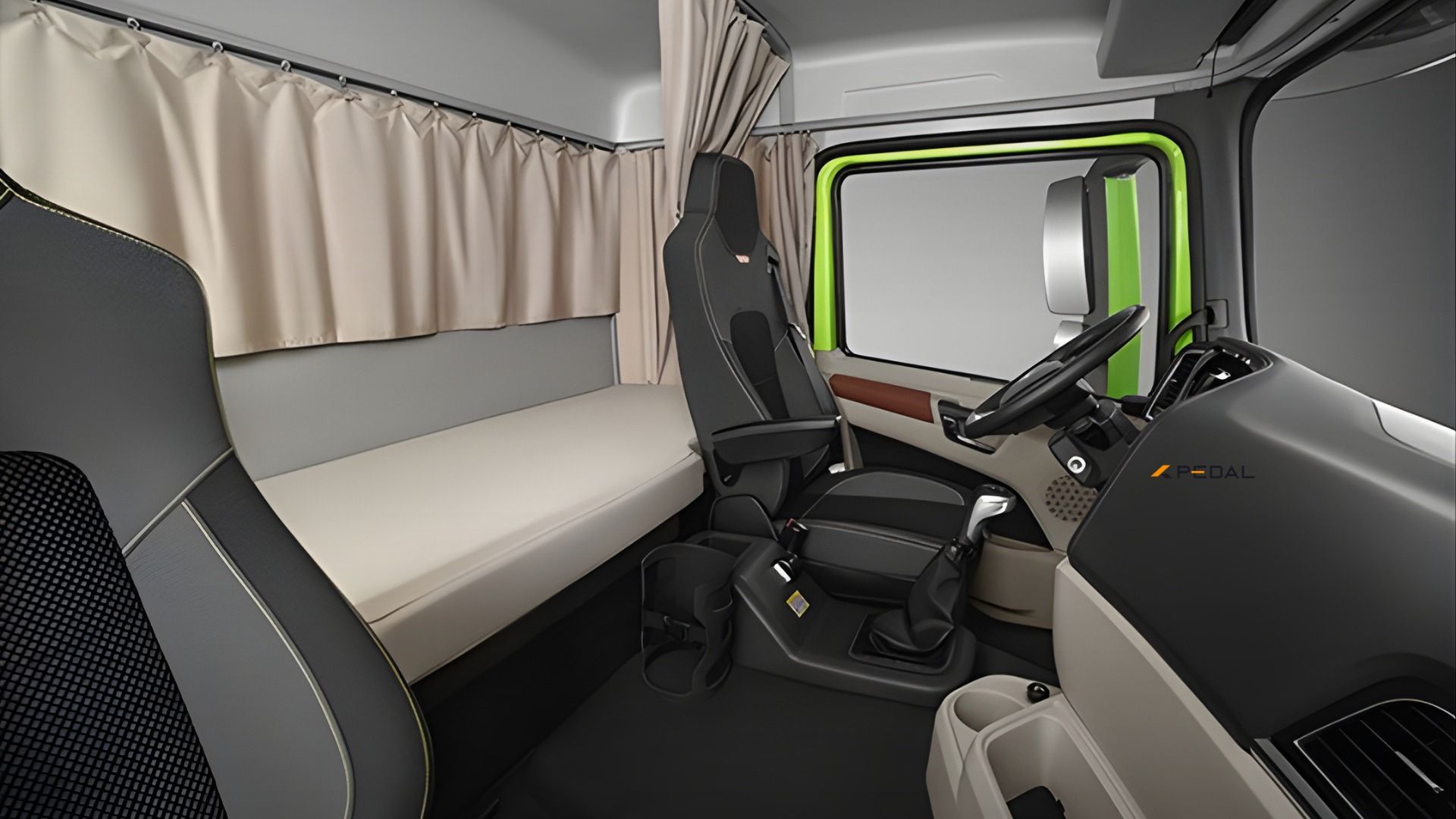 اتاق کامیون کمپرسی شکموتو x5000-d