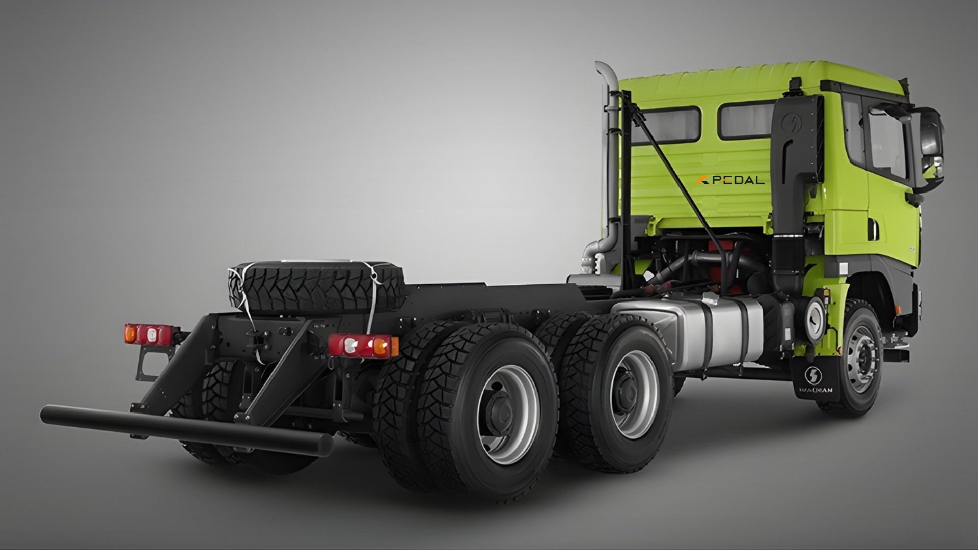 پشت کامیون کمپرسی شکموتو x5000-d