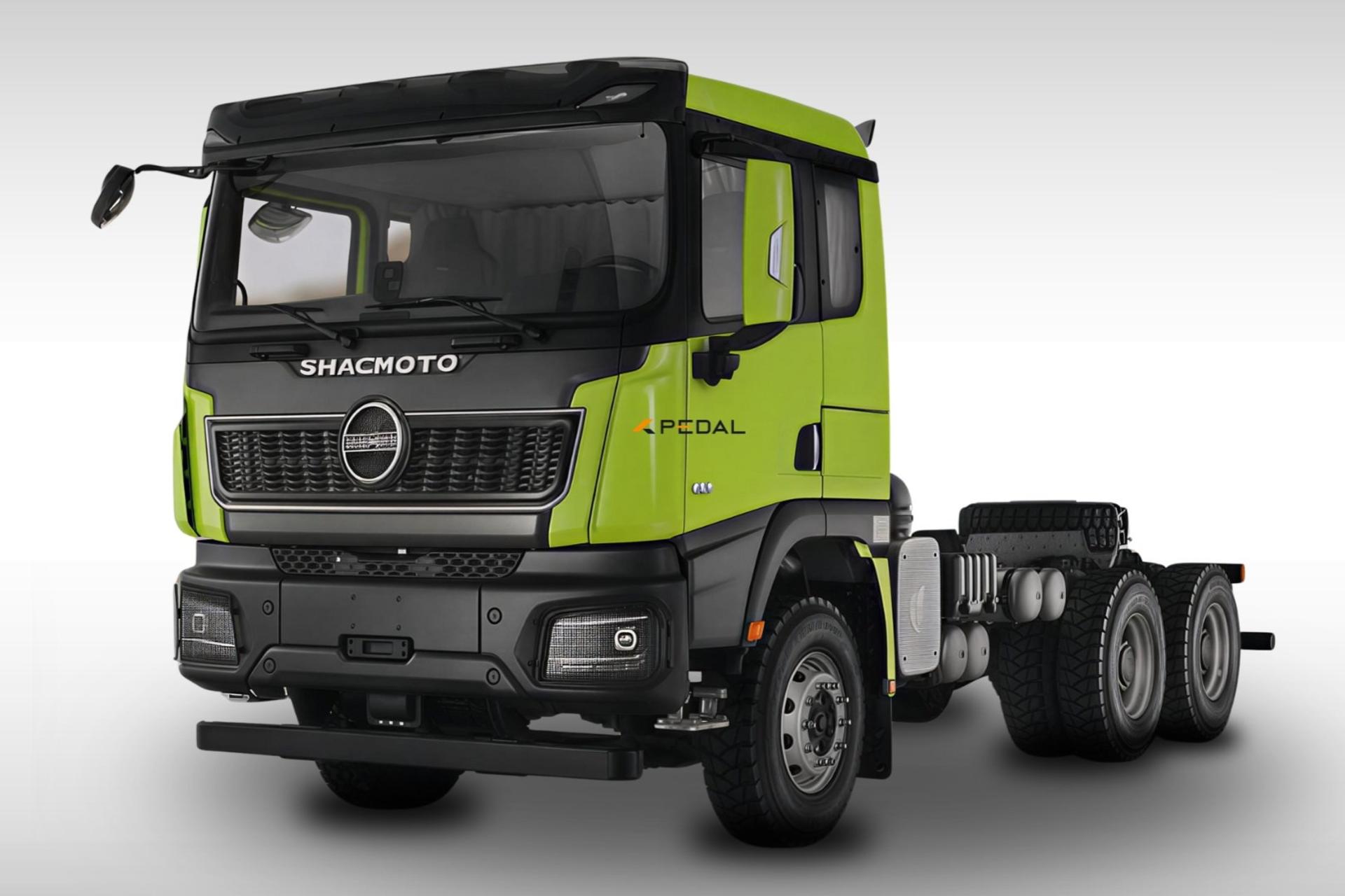 جلوی کامیون کمپرسی شکموتو x5000-d