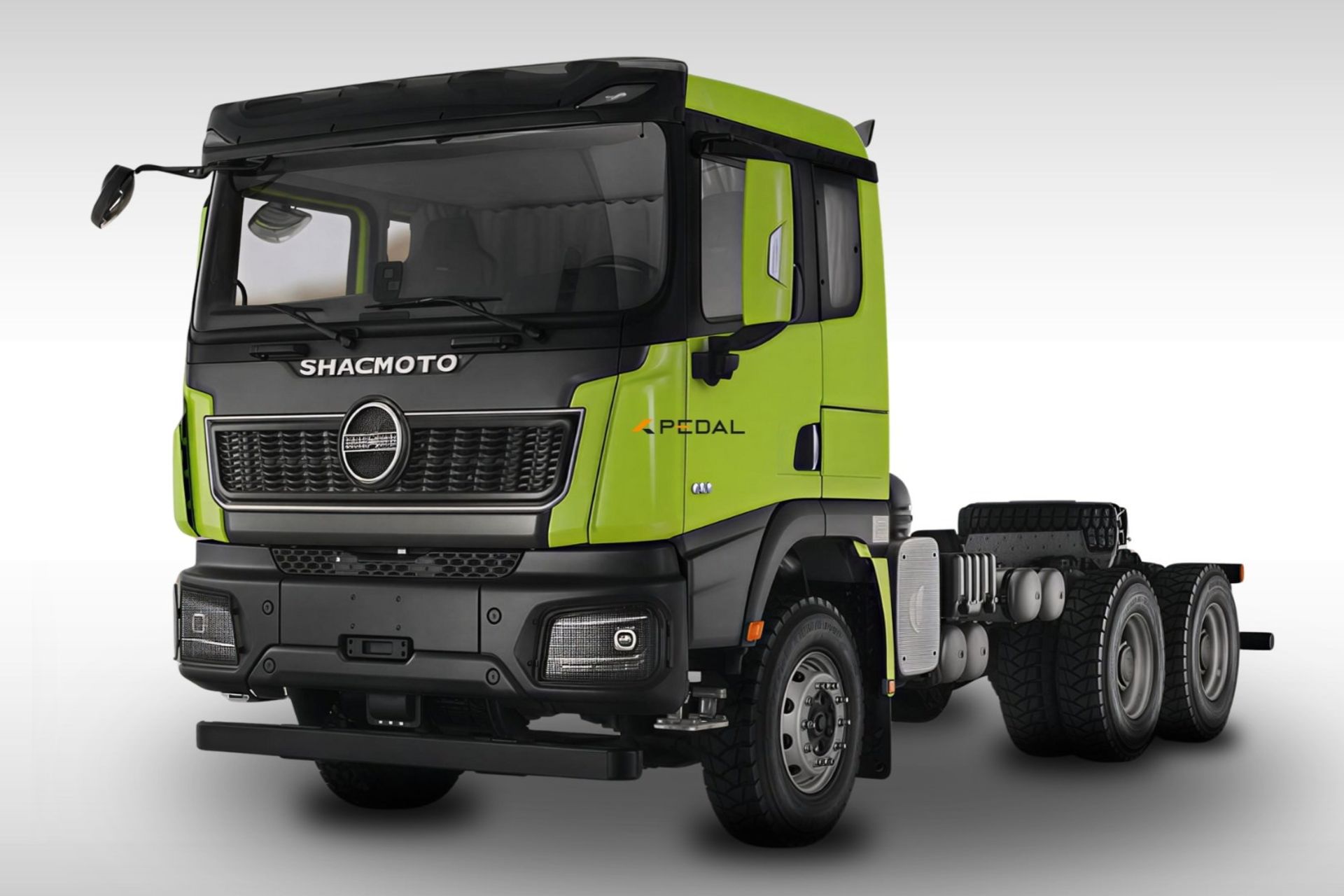 جلوی کامیون کمپرسی شکموتو x5000-d