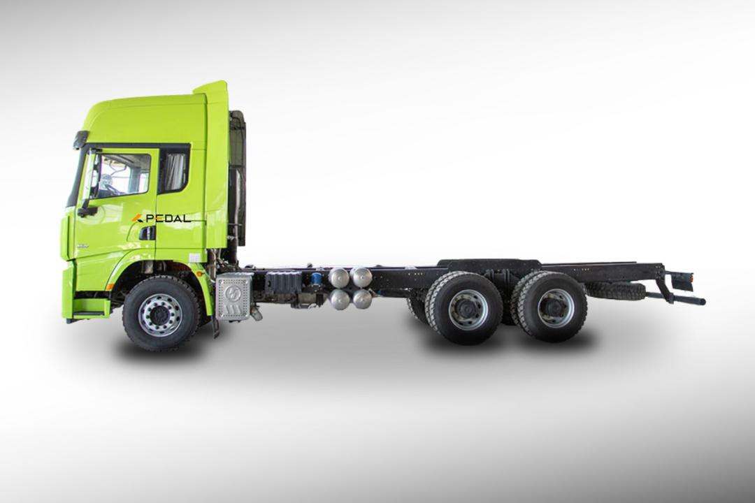 نمای جانبی کامیون شکموتو x5000l 