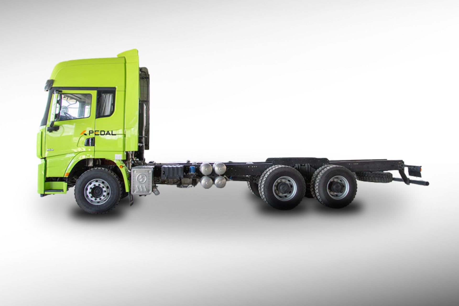 نمای جانبی کامیون شکموتو x5000l 