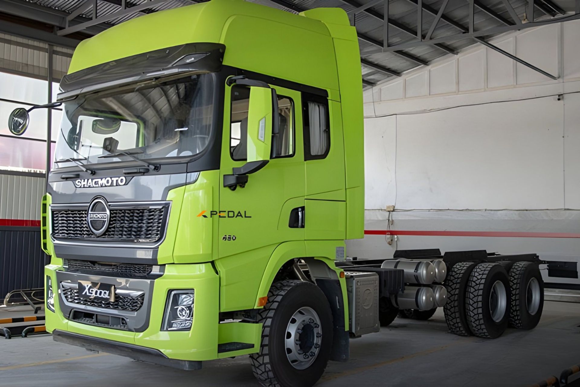 جلوی کامیون شکموتو x5000l 