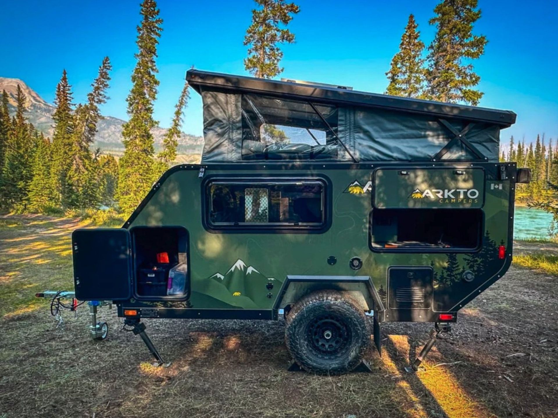 Arkto Campers C10 Pop-Up Travel Trailer