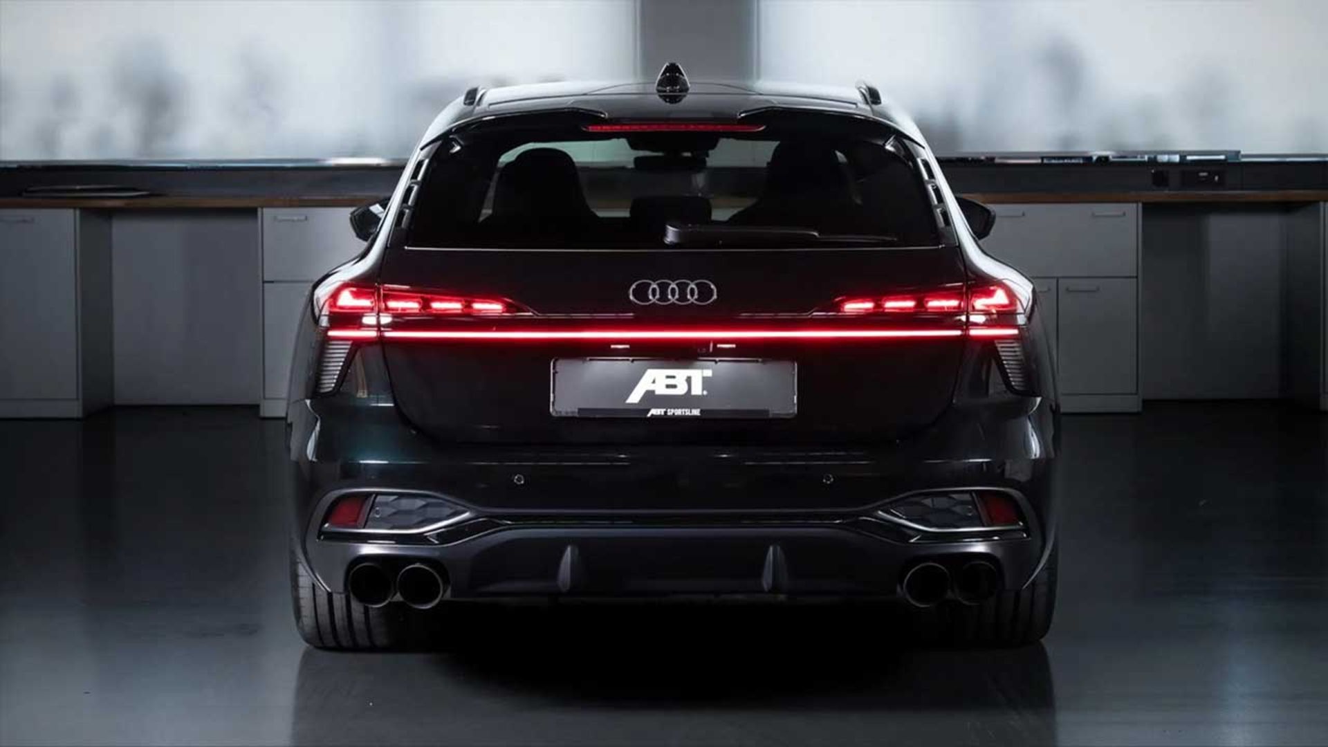 آئودی A6 با تیونینگ ABT