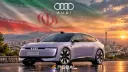 خودرو برقی آئودی E5 اسپرت‌بک (Audi E5 Sportback) در نمای نیم‌رخ