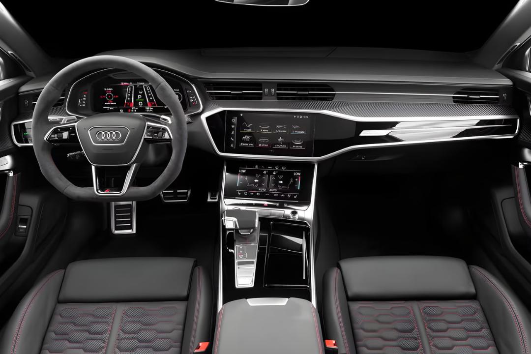 طراحی داخلی و کابین خودروی اسپرت آئودی (Audi) RS 6 آوانت