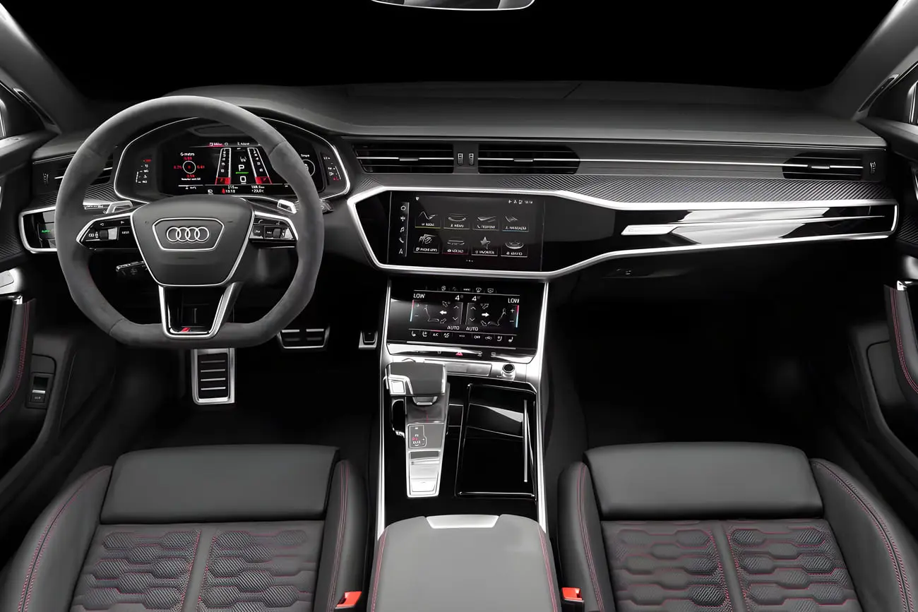 طراحی داخلی و کابین خودروی اسپرت آئودی (Audi) RS 6 آوانت