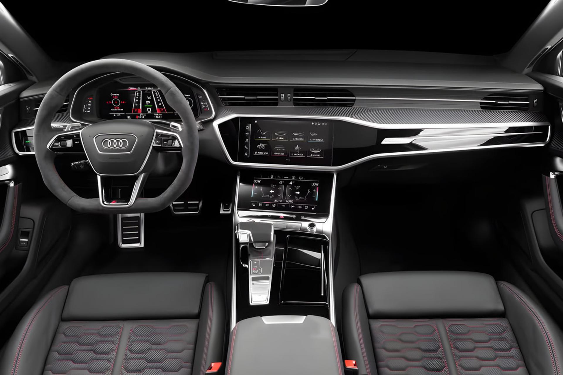 طراحی داخلی و کابین خودروی اسپرت آئودی (Audi) RS 6 آوانت
