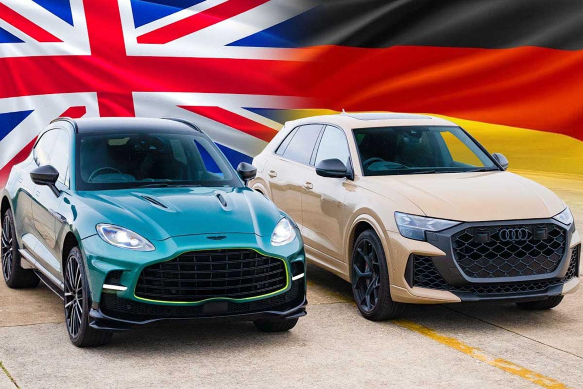 درگ آستون‌مارتین و آئودی