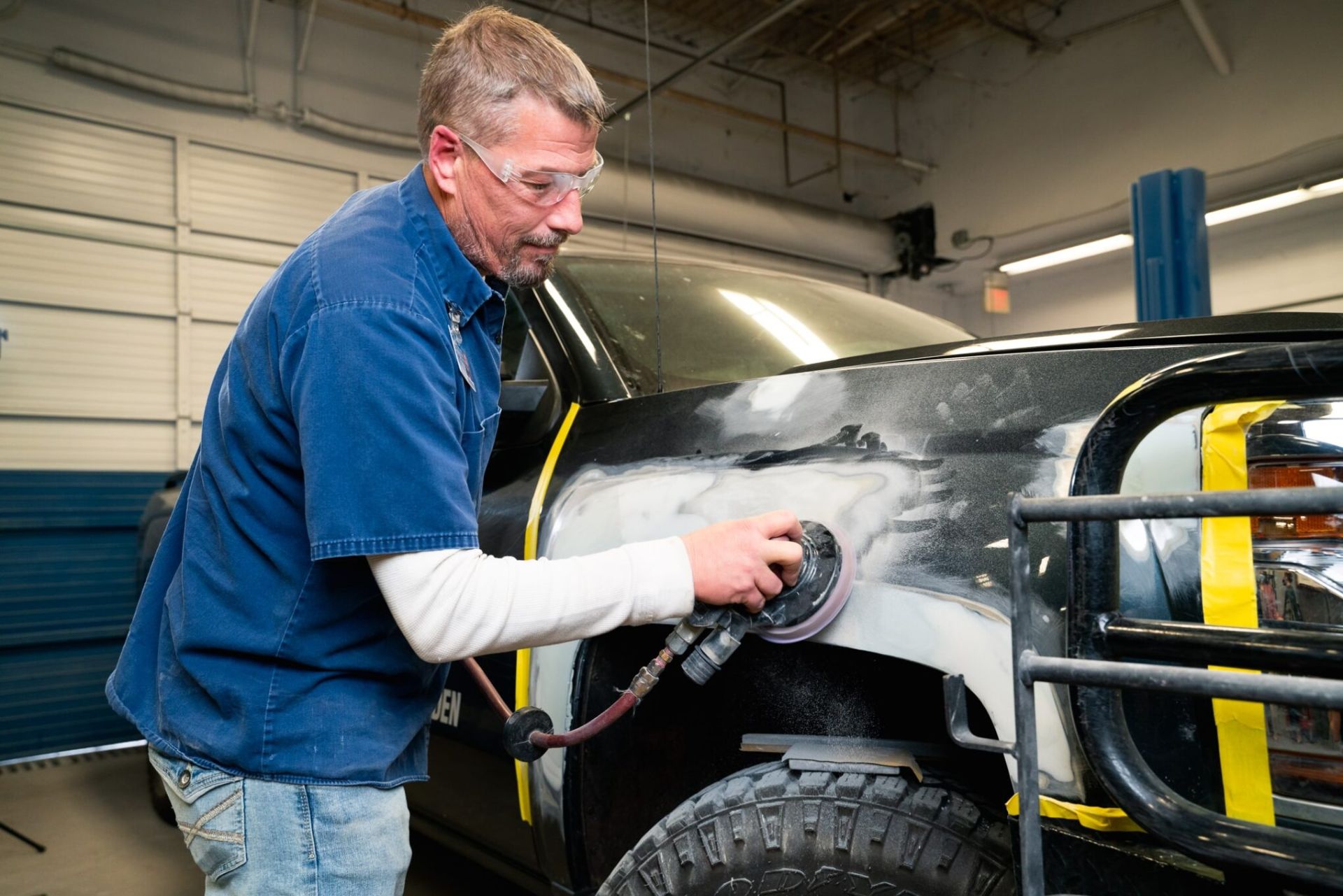 صافکاری با رنگ