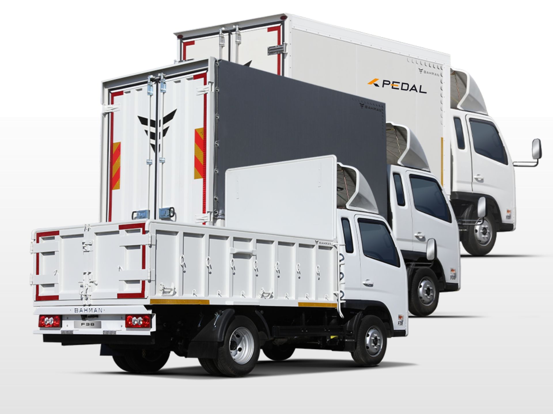 مدل های کامیونت فورس F38