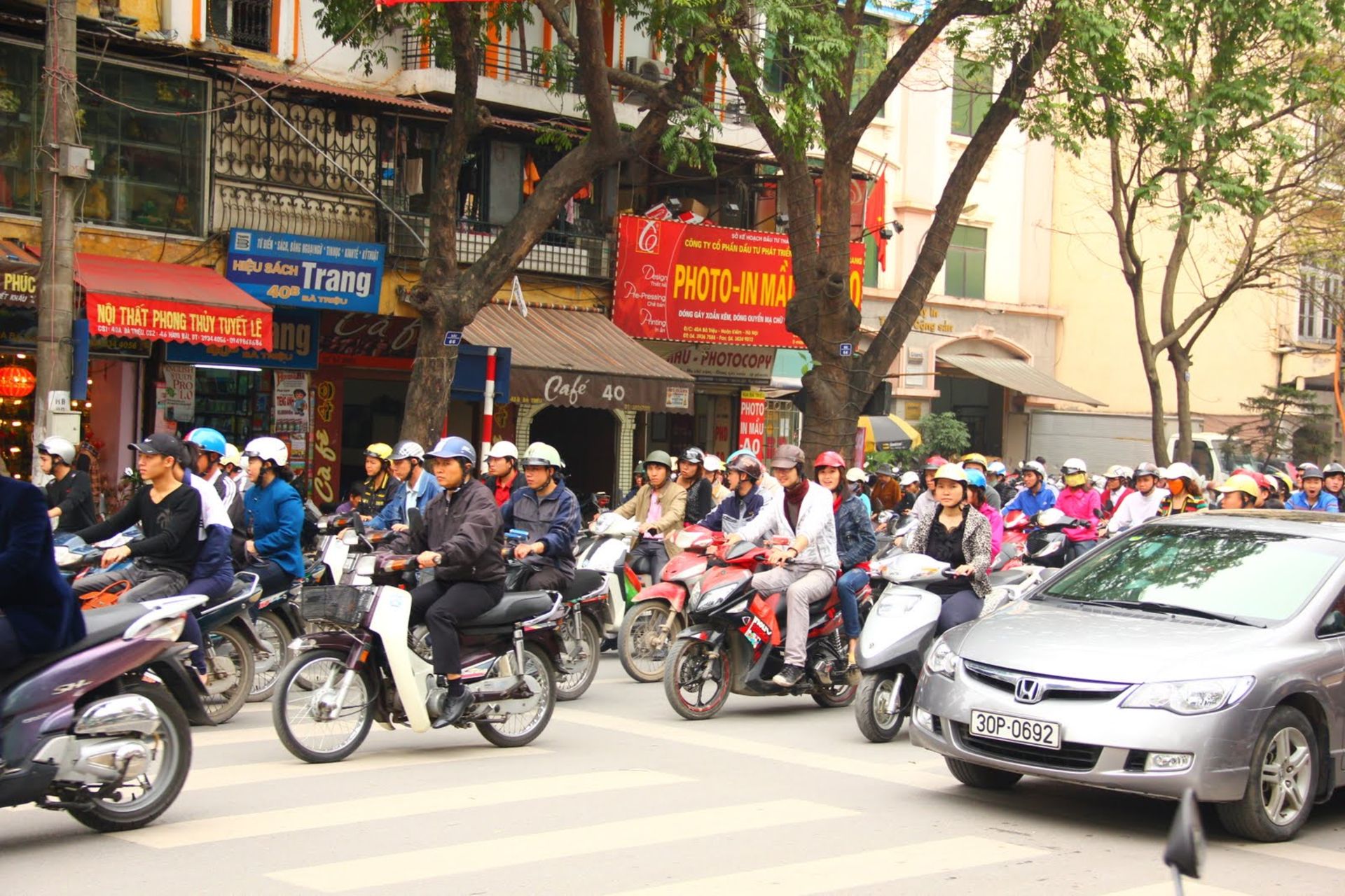 ترافیک موتورها در هند